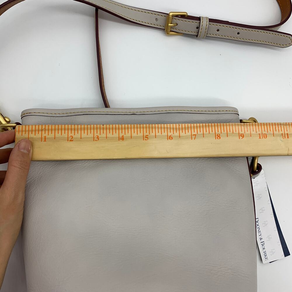 Dooney & Bourke Crossbody Florentine Leather Small Drawstring Purse - Picture 9 of 16